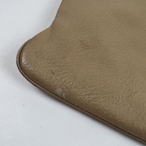 KATE SPADE Leather Crossbody Purse Cobble Hill Tenley Handbag Tan Minimalist - Picture 9 of 16